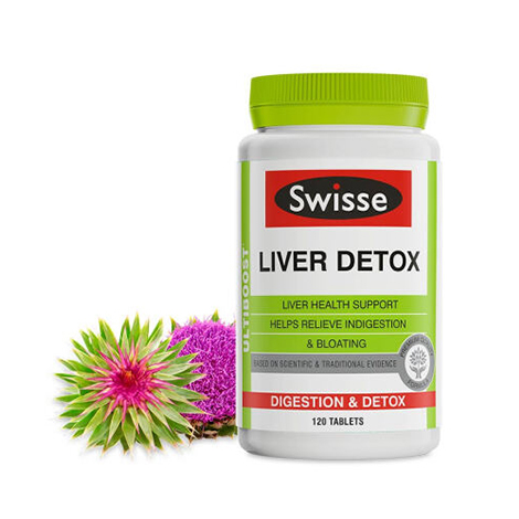 澳洲进口 Swisse 护肝片 奶蓟 草片 120片