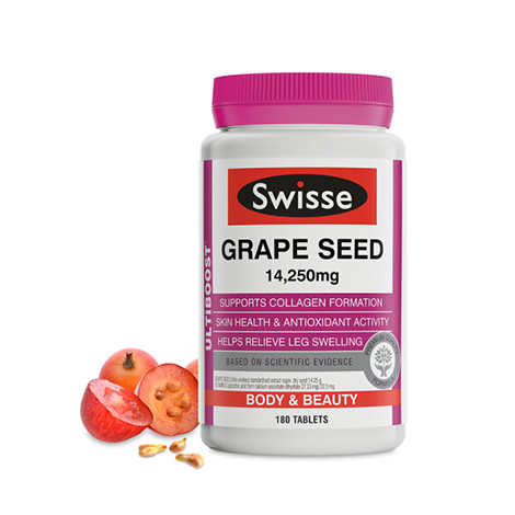 澳洲进口 Swisse 葡萄籽精华 180片
